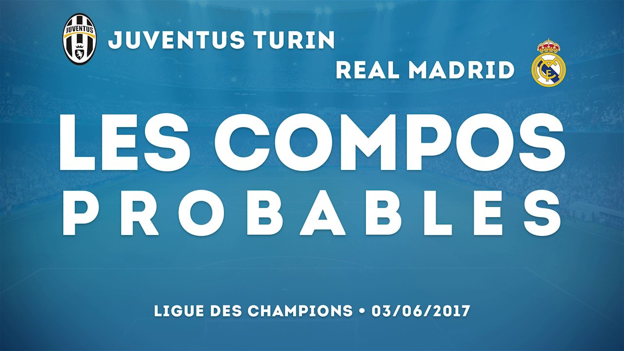 Juventus - Real Madrid : les compositions probables !