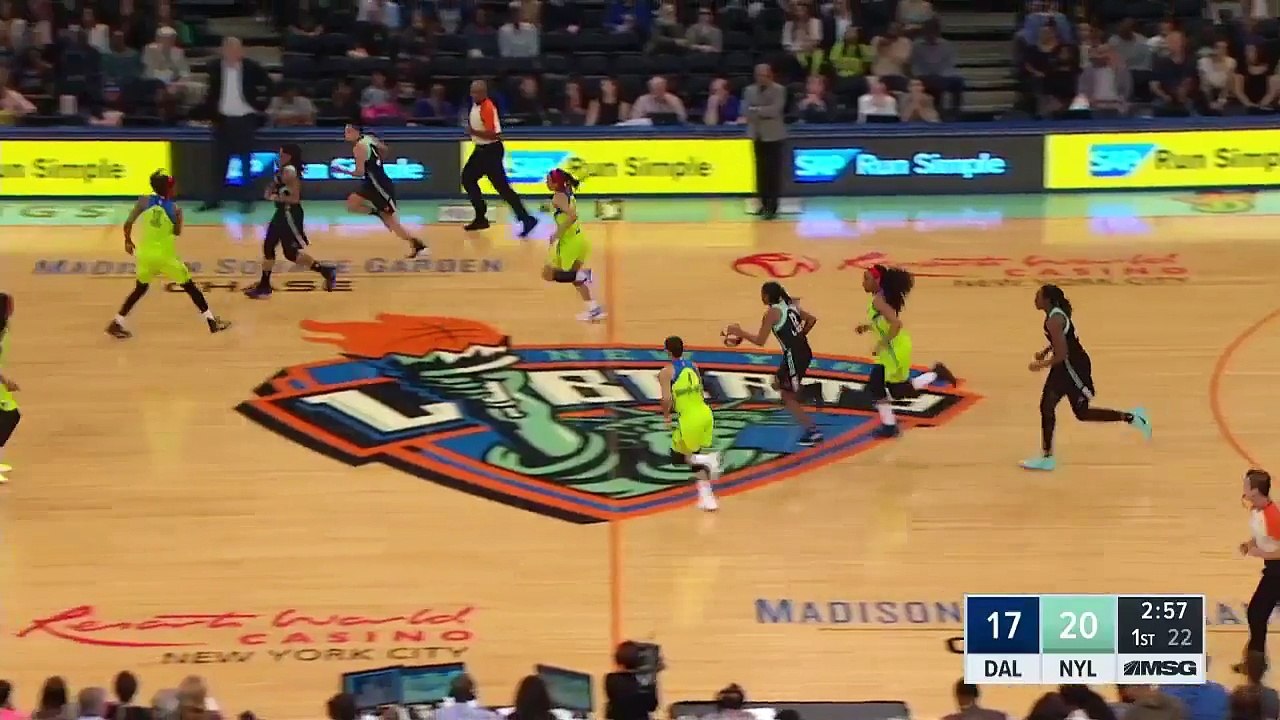WNBA. New York Liberty - Dallas Wings 02.06.17 (Part 1)