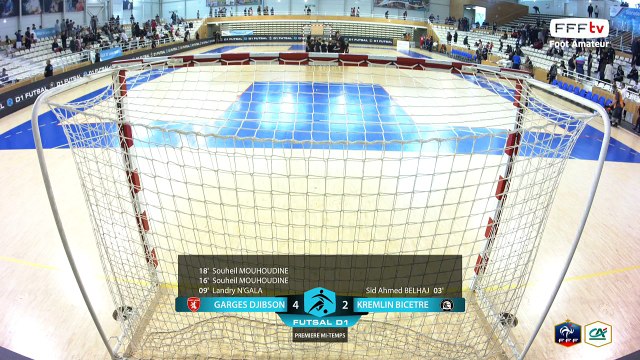 Samedi 03/06/2017 à 13h45 - Finale D1 Futsal : Kremlin Bicêtre Futsal - Garges Djibson Futsal (2)