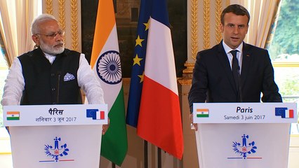 Déclaration conjointe avec M. Narendra MODI, Premier ministre de la République de l’Inde