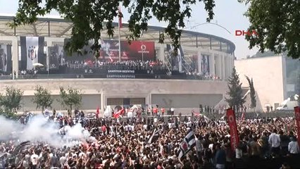 Beşiktaş Şampiyonluğu Dolmabahçe'de Kutladı 2