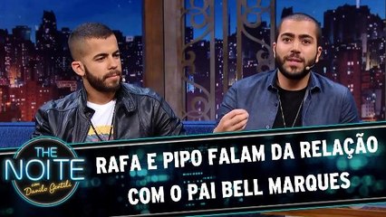 Rafa e Pipo falam da relação com pai Bell Marques