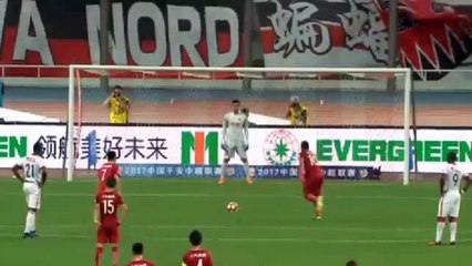 2-0 Hulk Penalty Goal HD -  Shanghai SIPG vs Liaoning 03.06.2017 HD