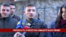 PROTESTA E PD, STUDENTË DHE GJIMNAZISTË BOJKOT MËSIMIT