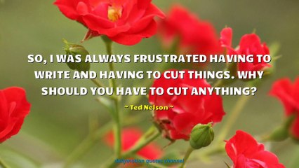 Ted Nelson Quotes