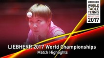 2017 World Championships Highlights I Zhu Yuling vs Mima Ito (R16)