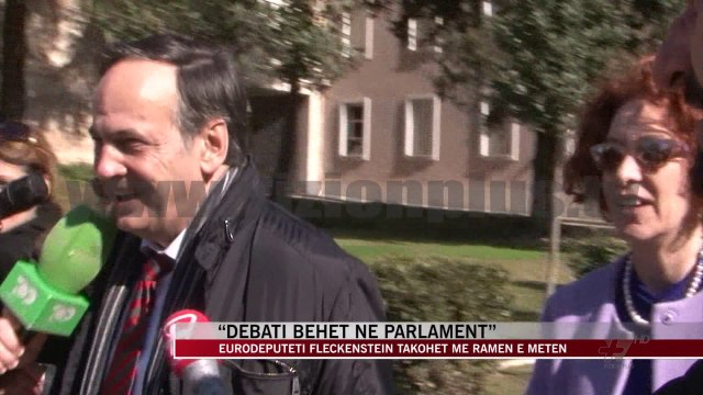 Eurodeputeti Fleckenstein takohet me Ramën e Metën - News, Lajme - Vizion Plus