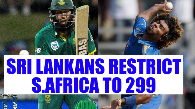 ICC Champions Trophy : South Africa set 299 run target for Lankans, Amla scores ton | Oneindia News