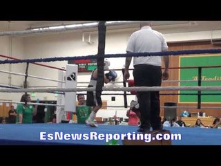 christian perez vs jaiden corea - EsNews Boxing