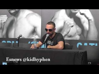 Full Paulie Malignaggi Post Fight Press Conference - esnews boxing