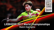 2017 World Championships Highlights I Timo Boll vs Jang Woojin (R32)