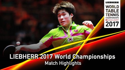 2017 World Championships Highlights I Timo Boll vs Jang Woojin (R32)