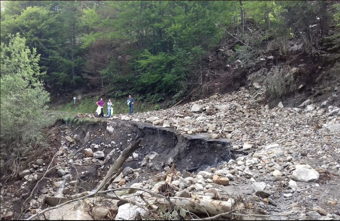 Coulée de boue au Col d'Agnes : les travaux devraient débuter mardi