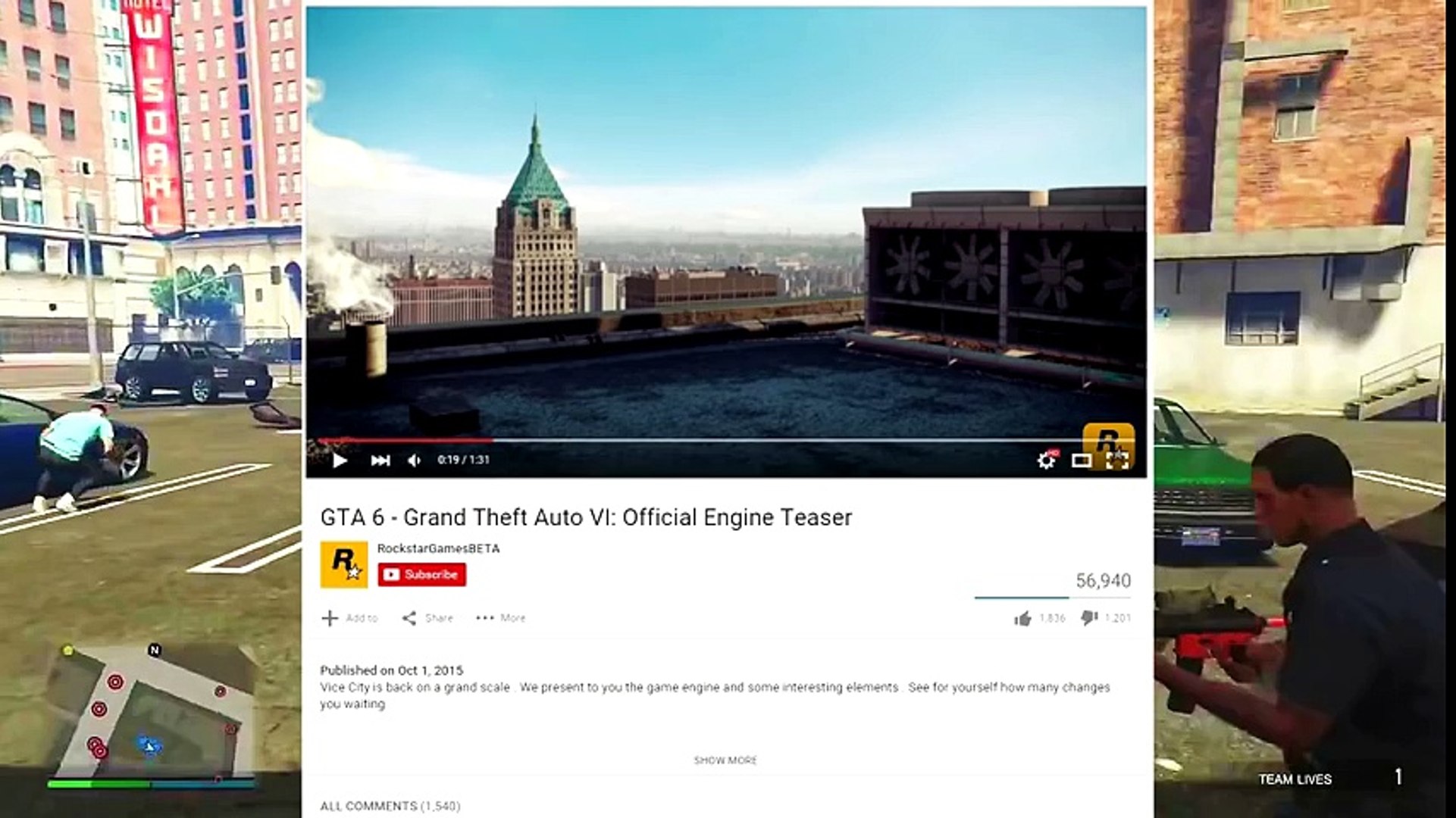 ⁣GTA 6 GAMEPLAY!! GTA 6 TRAILER & GTA 5 MOBILE SCAM (GTA 5 GAMEPLAY)