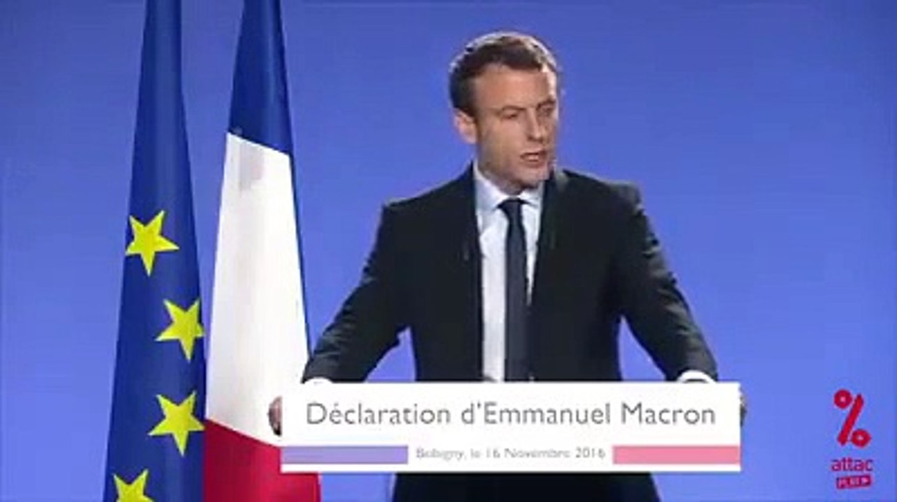 Le programme de Macron