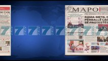 SHTYPI I DITES ME TITUJT E GAZETAVE E MERKURE 22 SHKURT 2017 - News, Lajme - Kanali 7