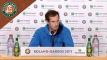 Roland Garros 2017 : 3T Conférence de presse Andy Murray