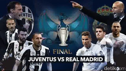 Скачать видео: Streaming Juventus vs Real Madrid UCL Cardiff