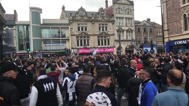 Juventus Real ambiance à cardiff