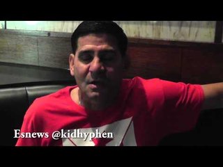 Angel Garcia On Haters, "Tyrone" comments and LDS - esnews boxing