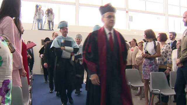 Catalá apadrina promoción Ciencias Jurídicas y Empresariales UFV