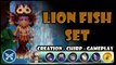 Lion Fish Set and Chirp - Skylanders Imaginators Creation Crystal