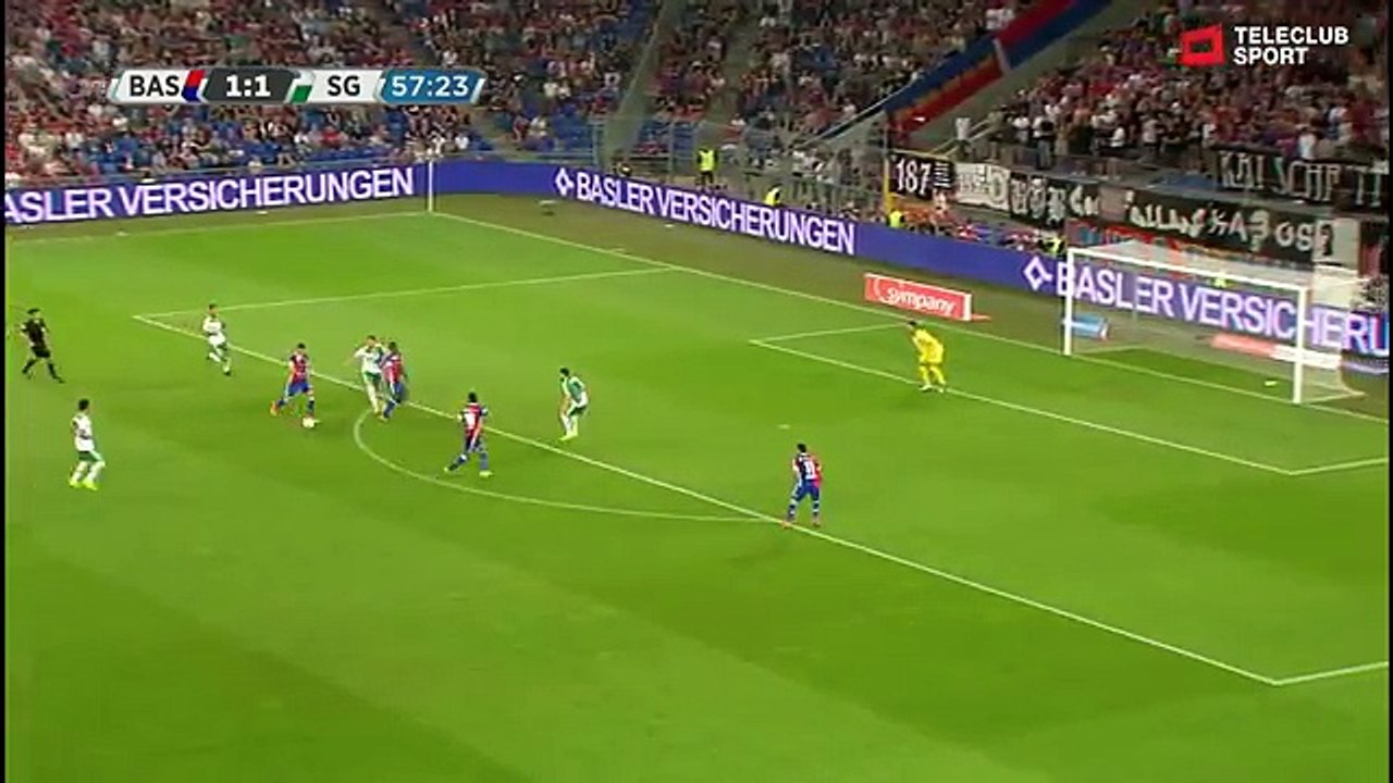 FC Basel 2:1 St. Gallen (Swiss Super League 2. Juni 2017 )