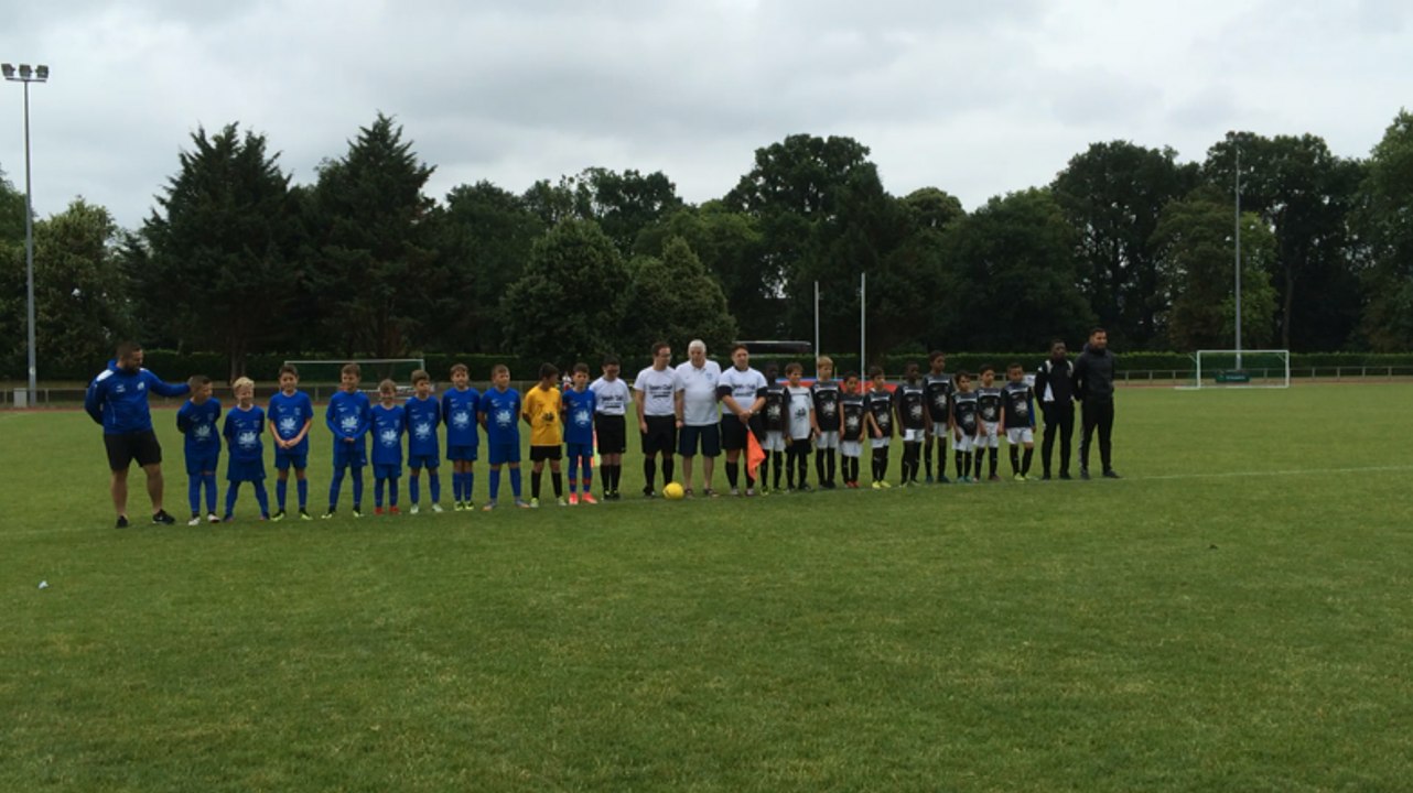 Finale du tournoi U11 de football du Racing club fléchois