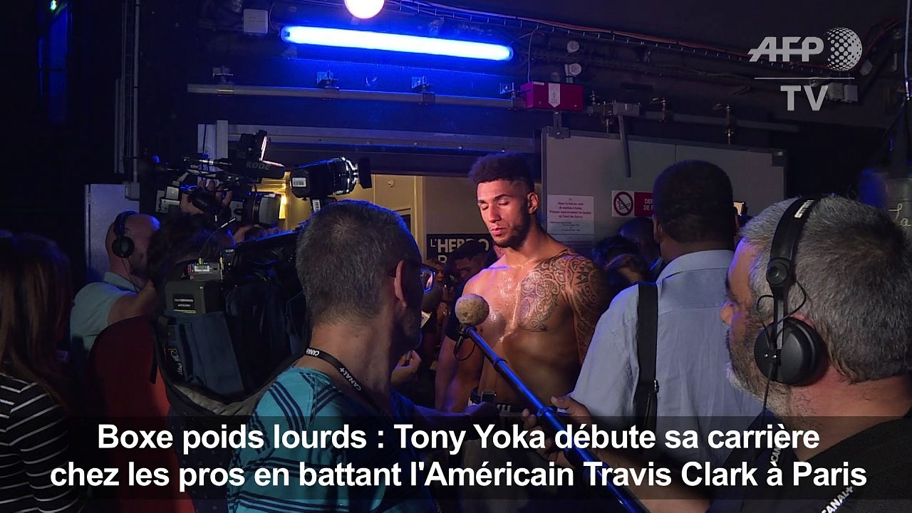 Boxe: Tony Yoka débute chez les pros par une victoire