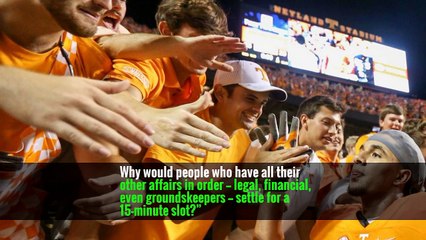 Why would people who have all their other affairs in order — legal, financial, even groundskeepers — settle for a 15-minute slot?”