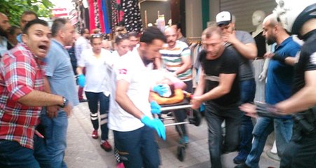 Güngören'de Silahlı Saldırı : 1'i Ağır  5 Yaralı (2)