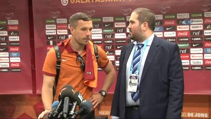 Podolski: "Çok Mutlu Oldum"