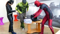 Superheroes dancing PARTY ! Hulk & Deadpool & Catwoman dance ¦ Prank Video In Real Life ¦ in 4K