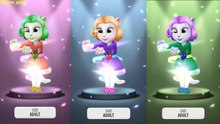 Colors Reaction Compilation My Talking Angela Great Makeover Funny Videos