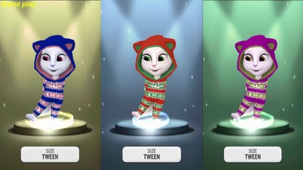 Colors Reaction Compilation My Talking Angela Great Makeover Funny Videos