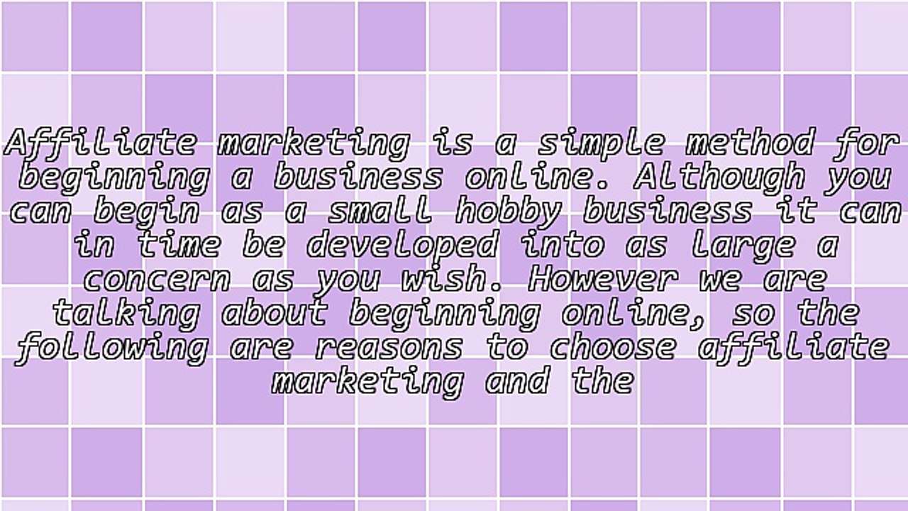 5 Reasons Why I Chose Affiliate Marketing to Begin Online