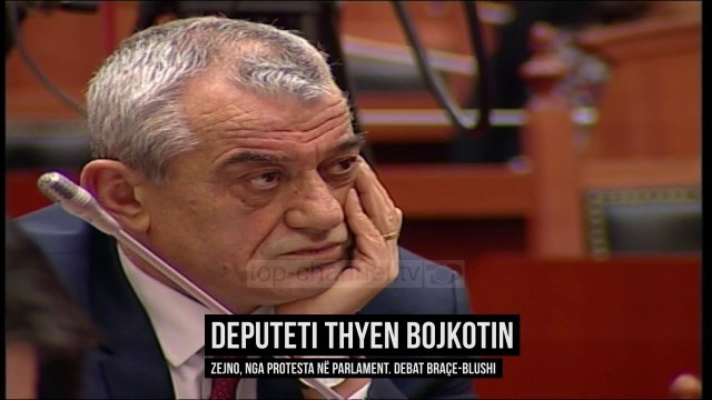 Deputeti thyen bojkotin - Top Channel Albania - News - Lajme