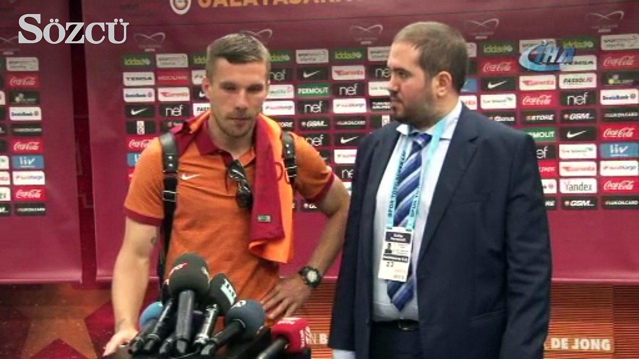 Podolski: "Çok mutlu oldum"