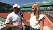 Toni Nadal Interview for Eurosport at Roland Garros 2017 (  Rafa's practice)