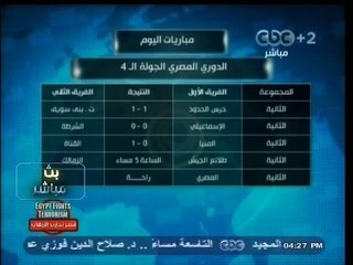 #بث_مباشر | الفقرة الرياضية | ‎نتائج مباريات اليوم بالدوري الممتاز