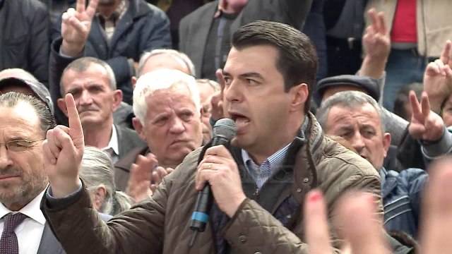 Protesta e PD, Basha: Kjo është luftë, luftë do të ketë - Top Channel Albania - News - Lajme