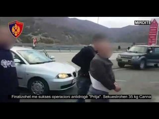 Operacioni "Pritja" - Kapen 35 kg kanabis në fshatin Fan të Mirditës, tre në pranga