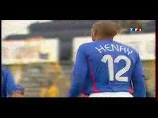 Ile féroé france 0-2 Henry