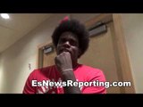 boxing star Cassius Chaney to walk into his next fight to esnews theme song - EsNews