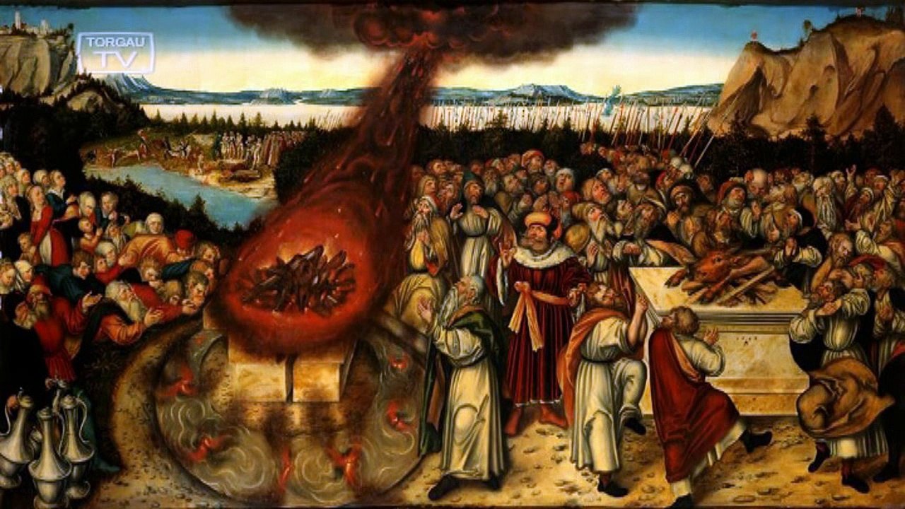'Elias und die Baalspriester' - Was wird aus der Gemäldekopie?