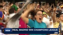 i24NEWS DESK | Real Madrid win Champions League | Saturday, June 3rd 2017