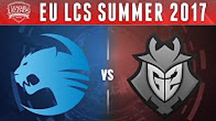 [EU LCS Summer 2017] ROC vs G2 - ALL GAMES Highlights - Week 1 Day 2 - Roccat vs G2 Esports