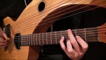 Wish You Were Here - Pink Floyd - Harp Guitar Cover - Jamie Dupuis