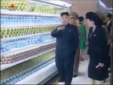 Kuzey Kore Salam Sucuk Sosis İçecek Reyonu Açılışı - Kim Jong Un