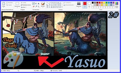 [DESENHANDO CHAMPION Yasuo] League of Legends